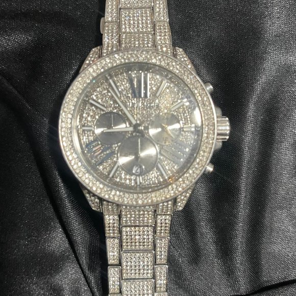 Michael Kors Wren Chronograph Stainless Steel Watch - Picture 2 of 7